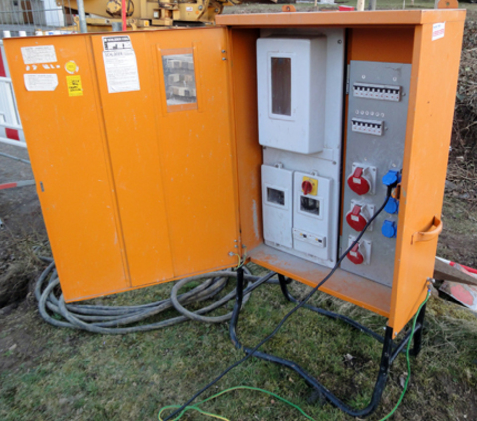 Baustromkasten bei Elektro Pfisterer in Laaber