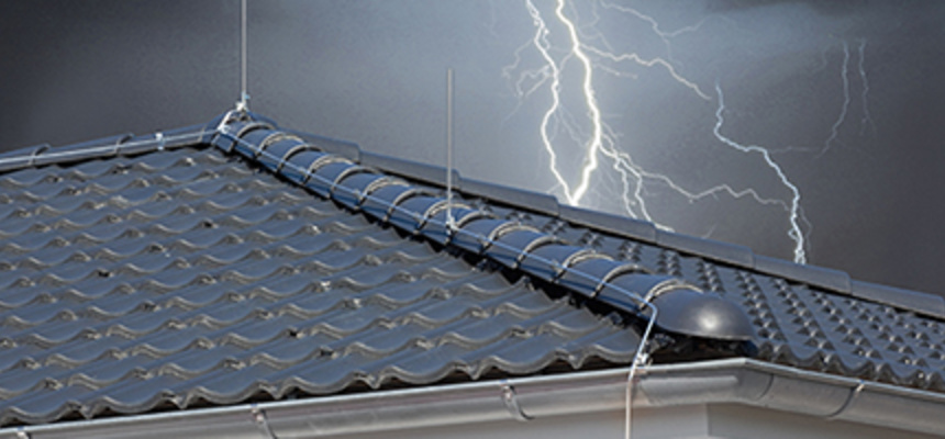 Äußerer Blitzschutz bei Elektro Pfisterer in Laaber